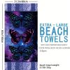 1pc Boho Sandproof Beach Towels, Vacation Beach Accessories, Fast Dry Beach Accessories, For Travel Swim Pool Yoga Camping, Bathroom Accessories